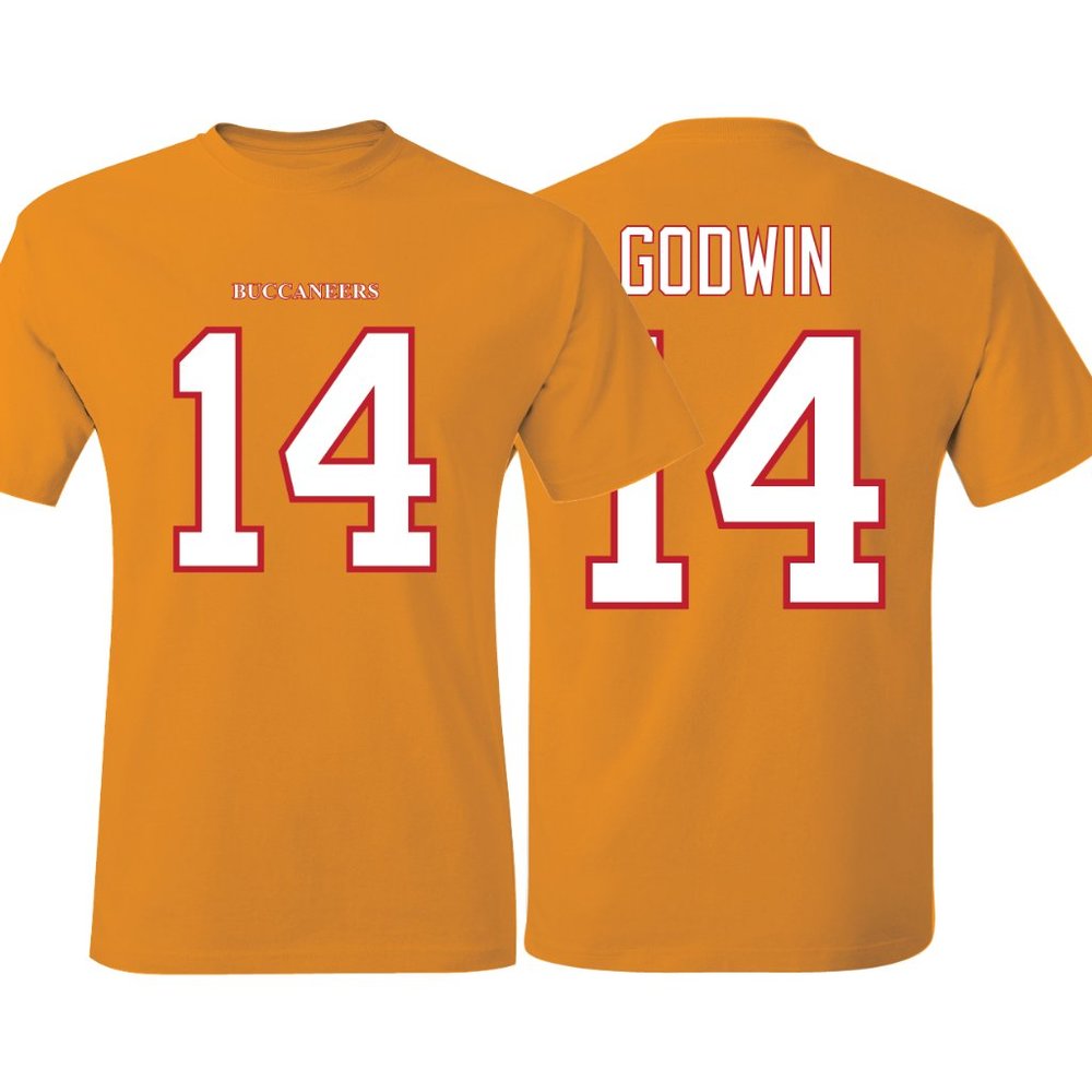 Tampa Bay Buccaneers Chris Godwin Throwback Jersey T-Shirt